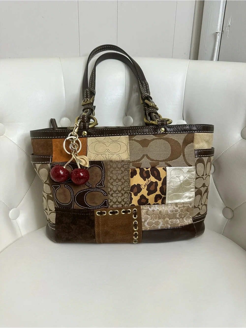 Coach patchwork bag - Picture 1 of 8